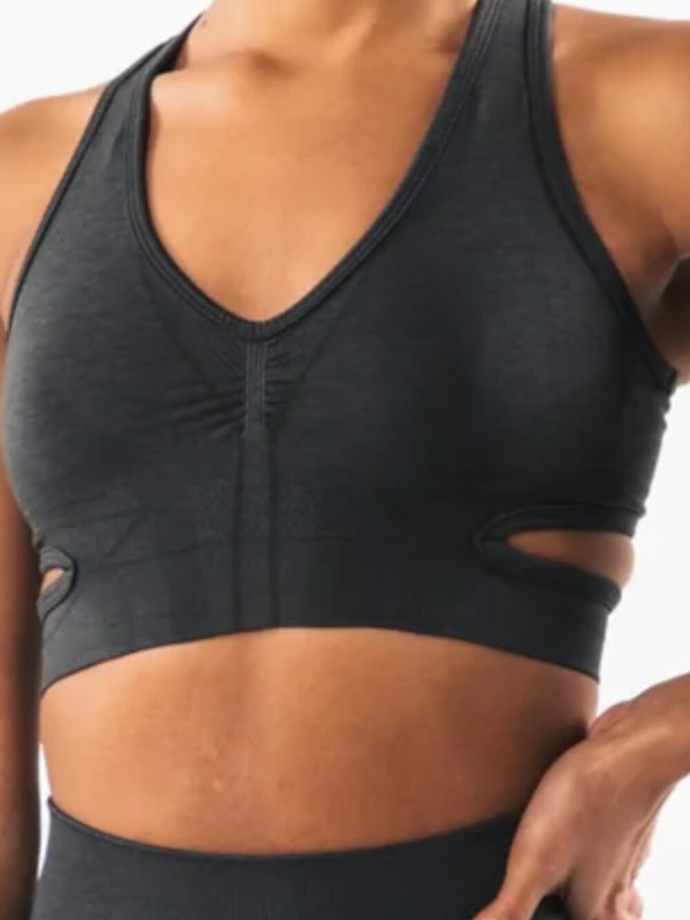 Alphalete Stratus Sports Bra – Shadow – Size S (BNIP)